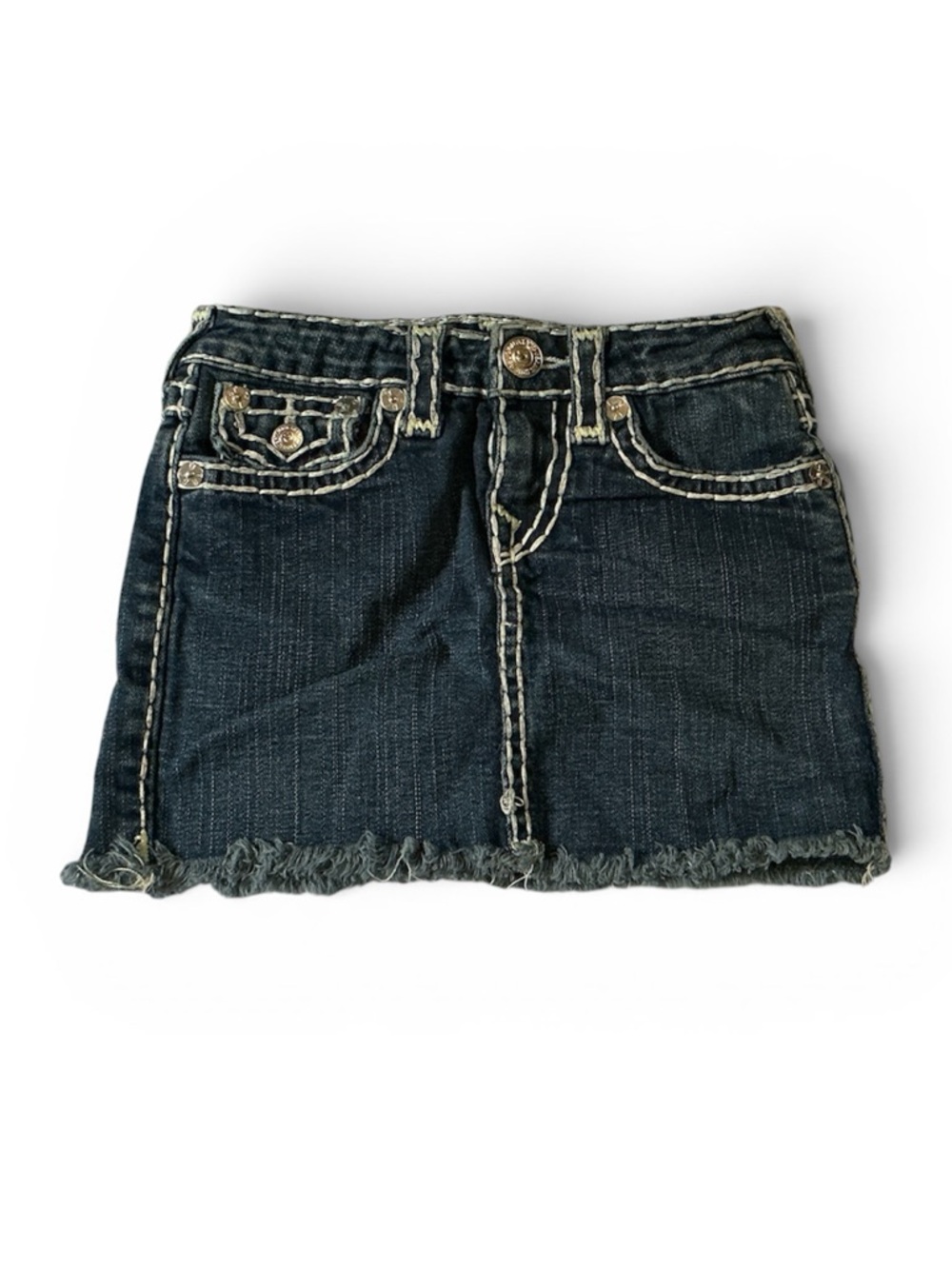 True Religion Dark Blue Denim  kids (girl) Skirt